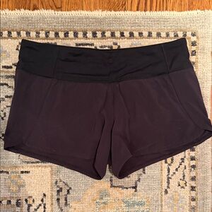 Lululemon Athletica Black Athletic Shorts